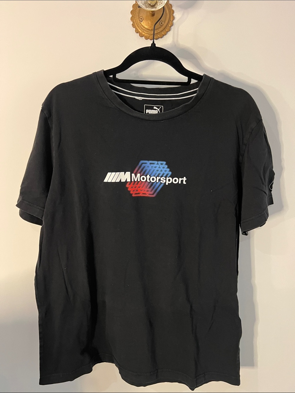 BMW M Motorsport Black Graphic Tee